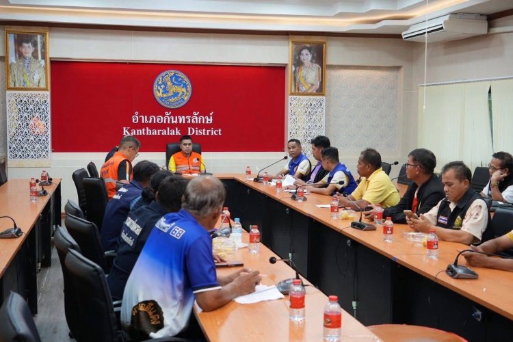 ศรีสะเกษเร่งรัดช่วยเหลือผู้ประสบภัยในพื้นที่อำเภอกันทรลักษ์  498 หลัง มูลค่าความเสียหายเกือบ 30 ล้านบาท