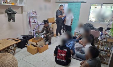 ปูพรมบุกค้น 5 จุด ทลายโรงงาน รวบตัวแม่ผลิตยาแก้ไอปลอมรายใหญ่