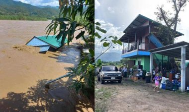 หนีตายรอดหวุดหวิด!น้ำยวมพัดบ้านทั้งหลังลอยหายต่อหน้าต่อตา
