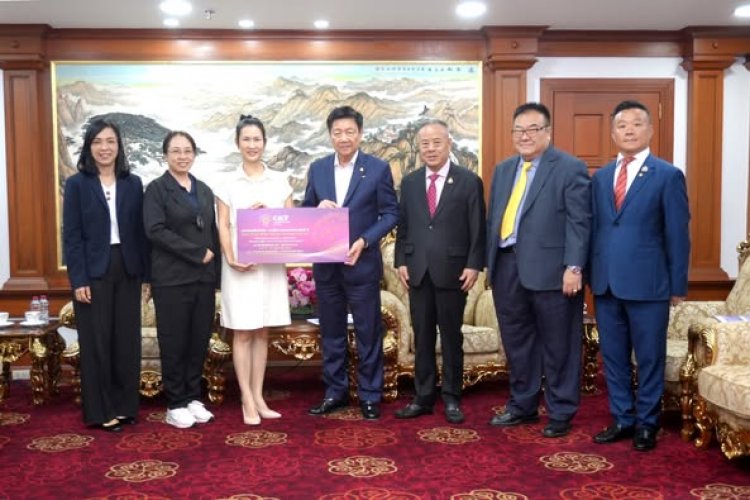 ผู้จัดงาน CACF-Thailand ครั้งที่ 12 เข้าพบหอการค้าไทย-จีน เดินหน้าสร้างความร่วมมือทางการค้าไทย-จีน
