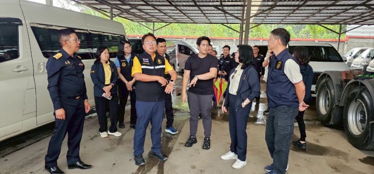 ซีอีโอ บริษัทแม่สอดฟรีโซน ต้อนรับ อธิบดีกรมศุลกากร และคณะ มาตรวจเยี่ยมด่านศุลกากรแม่สอด