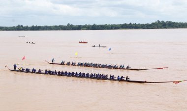 เทศบาลตำบลชานุมาน จัดงานประเพณีแข่งขันเรือยาวชิงถ้วยพระราชทานฯสืบสานวัฒนธรรมท้องถิ่น