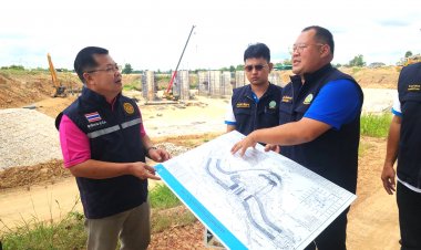 กรมชลประทานเดินหน้าโครงการงบ197ล้านสร้างปตร.บ้านวังจิกแม่น้ำยมพิจิตรมั่นใจแล้วเสร็จตามสัญญาเมษา69