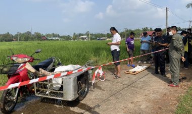 พบศพแล้วหนุ่มใหญ่หายตัวคืนวันลอยกระทงจมน้ำในนาข้าวริมถนน