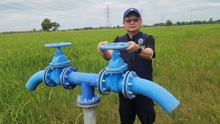 เปิดก๊อกน้ำทำนา ! กรมชลประทานทุ่มงบ80ล้านสร้างระบบส่งน้ำเพื่อช่วยชาวนาเมืองชาละวัน