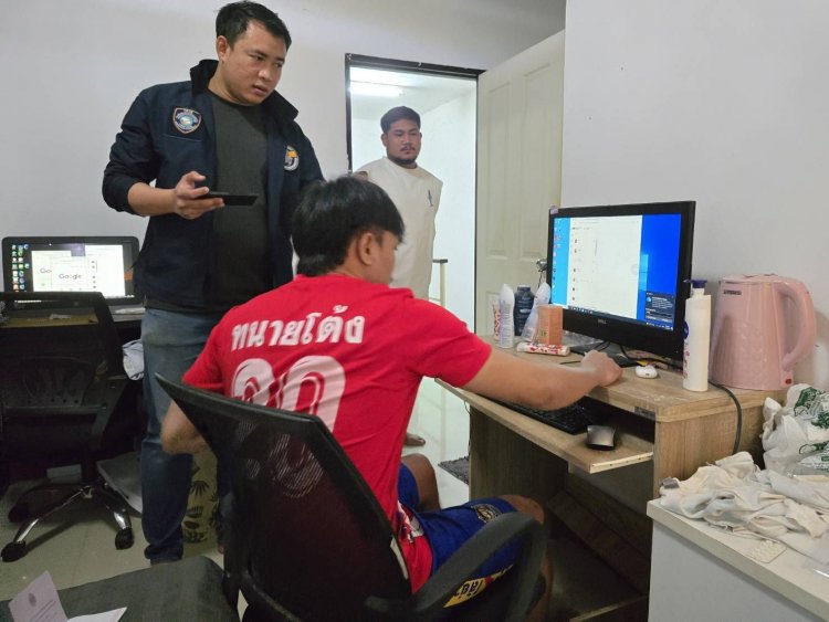 รวบแก๊งนักฟุตบอลเดินสายดาวรุ่ง ใช้เงินรางวัลทำทุน ต่างเปิดห้องหวยออนไลน์