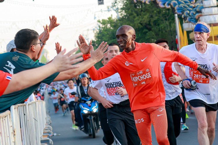 "ไทย"ต้อนรับ สุดยอดนักวิ่งปอดเหล็กโลก "คิปโชเก้"  ร่วมเป็นฑูตท่องเที่ยว