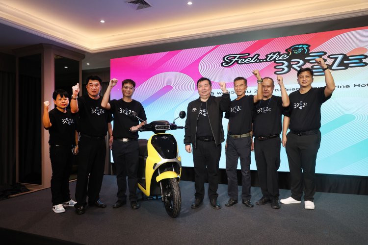 ตลาดรถจยย.ไฟฟ้าแข่งเดือด "i-Motor" เปิดตัว BREEZE ปักธงผู้นำ EV สองล้อที่เข้าใจผู้ใช้ไทยมากที่สุด