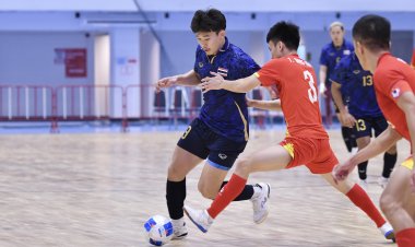 ฟุตซอลชายไทย เฉือน เวียดนาม 2-1 นำจ่าฝูงฟุตซอลชาย ซีเกมส์