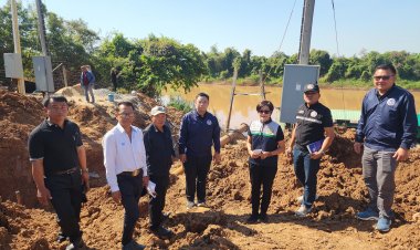 ป.ป.ท.เขต6 ลงพื้นที่ตรวจงบเงินอุดหนุน อบต.บางไผ่ 4ล้านบาทเศษ สร้างแพสูบน้ำเหตุล่าช้า