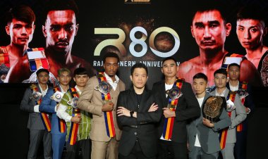เวทีราชดำเนิน ฉลองยิ่งใหญ่ครบ 80 ปี  จัดเต็ม 8 คู่มวยไทยเพิ่มเดิมพันโบนัสเฉียด 8 ล้านบาท ยิ่งใหญ่ที่สุดในรอบปี