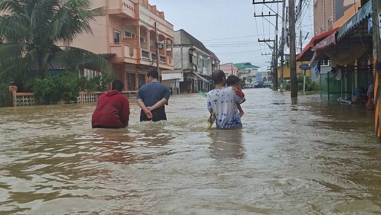 หอการค้ากลุ่มจังหวัดชายแดนเผยด้ามขวานไทยท่วมทุกจังหวัด  "ปัตตานี"หนักสุด