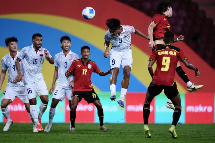 ทีมชาติไทย ถล่ม ติมอร์ เลสเต 6-1 ประเดิมศึกซีเกมส์