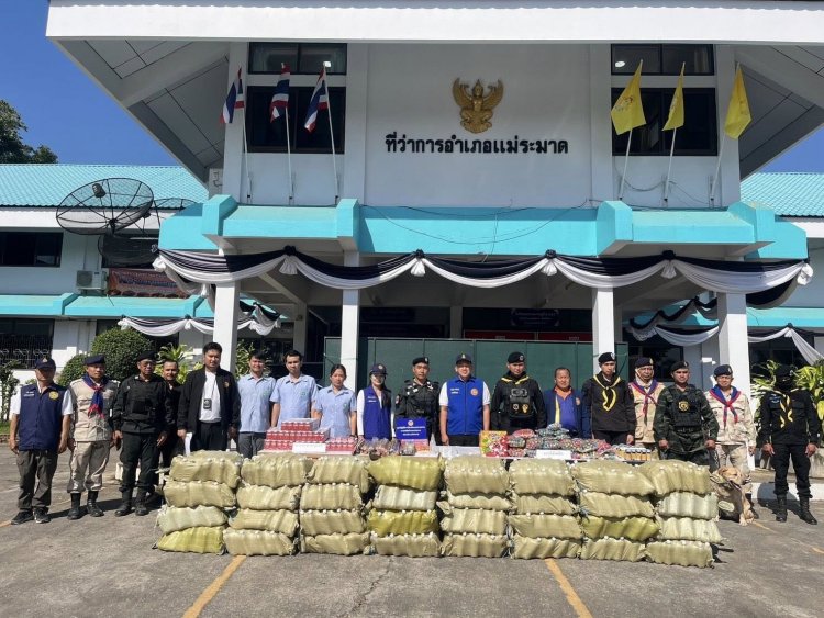 บูรณาการร่วมจับกุม ผู้ขายเฮโรอิน- บุหรี่เถื่อน -สุราเถื่อน และพลุดอกไม้ไฟไม่ได้รับอนุญาต
