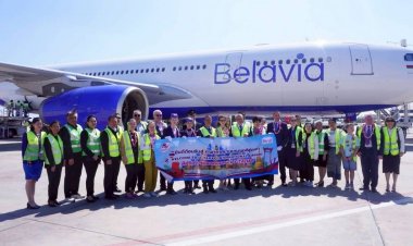 สายการบิน Belavia– Belarusian Airlines เปิดบินตรงจากกรุงมินสค์สู่ไทยกระตุ้นท่องเที่ยวรับไฮซีชั่น