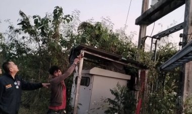 ตำรวจลานสักรวบหนุ่มแสบลักตัดสายไฟทั่วอำเภอนำขายซื้อยาเสพ