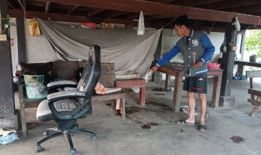 หนุ่มใหญ่วัย 59 ปี เสียชีวิตปริศนาภายในบ้านพักพบเลือดกระจายหลายจุด