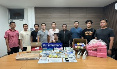 ตร.บุกจับหนุ่มจีนลอบขาย 'หัวน้ำยาบุหรี่ไฟฟ้า' ย่านวังทองหลาง