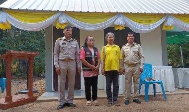 เหล่ากาชาดสร้างบ้าน-ซ่อมแซมบ้านให้กับผู้ยากไร้ปราจีนบุรี