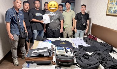 ตำรวจบุกรวบหนุ่มมาเลเซียแก๊งคอลเซ็นเตอร์ตุ๋นเหยื่อโอนเงินสูญ 1.5 ล้าน