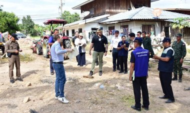 คณะ ICRC ลงพื้นชายแดนกันทรลักษ์ตรวจสอบความเสียหายจากการสู้รบไทย-กัมพูชา
