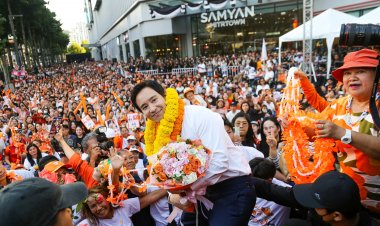 “พิธา” คัมแบ็กชูยุทธศาสตร์ 4T ปลุก 25 ล.เสียงยังไม่ตัดสินใจเลือกส้มส่ง"เท้ง"เข้าทำเนียบรัฐบาล
