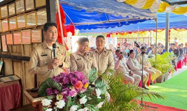 รองผู้ว่าฯศรีสะเกษ ลงพื้นที่ประเมิน คัดกรอง ผู้นำต้นแบบเข้มแข็ง
