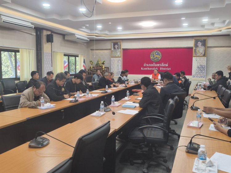 ศรีสะเกษเดินหน้าเยียวยาชายแดน เร่งสำรวจบ้านเรือนเสียหายจากเหตุปะทะไทย-กัมพูชา