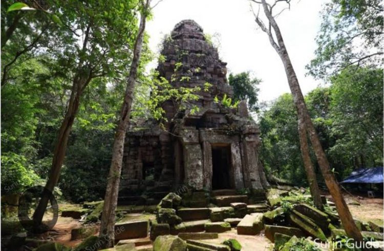 ปราสาทตาควาย พรานป่าชื่อตาวาย เป็นผู้ค้นพบ ต่อมาตั้งชื่อเป็นปราสาทตาควาย เฉยเลย