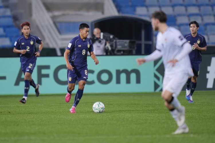 "ช้างศึก"เจ๊า "อิรัก"1-1 ลุ้นเข้ารอบเกมสุดท้ายศึก U23 ชิงแชมป์เอเชีย