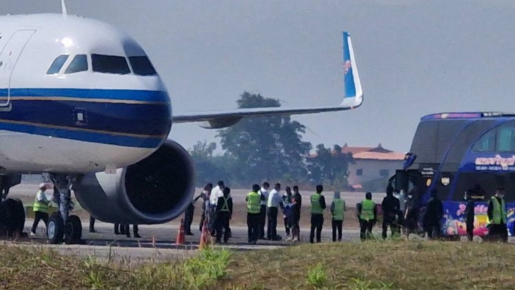 เมียนมาส่งกลับชาวจีน 300 คน วันละ 6 เที่ยวบิน กลับประเทศผ่านไทย