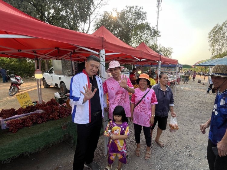 ‘อนุชา’ ลุยหาเสียงชูนโยบายแก้ปมน้ำ-ปากท้อง ย้ำ ‘ไม่แจกแต่สร้าง’ ปลุกกระแสเปลี่ยนชัยภูมิ