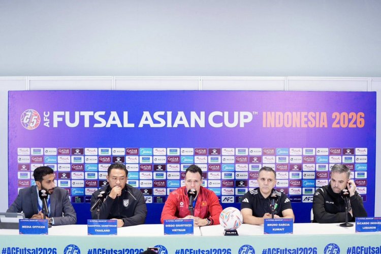 "รักษ์พล " นำทัพฟุตซอลไทย ลุยศึกชิงแชมป์เอเชีย 2026 ที่อินโดนีเซีย
