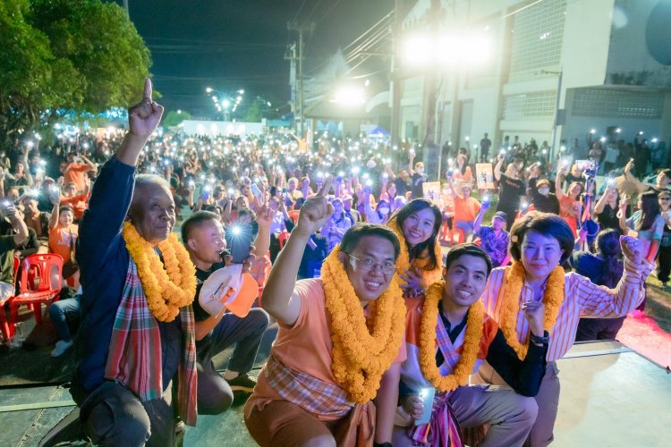 ชัยภูมิโค้งสุดท้ายเดือด! พรรคประชาชนนำคาราวานปักธงส้ม ขอคะแนนทั่วเมือง ชูปราบสแกมเมอร์–แก๊งสีเทา ปฏิรูปตำรวจ