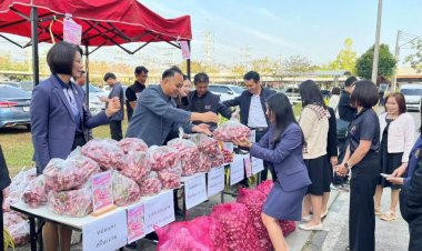 เลย-ศรีสะเกษ! เชื่อมโยงตลาดหอมแดง-บรรเทาความเดือดร้อนเกษตรกร