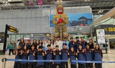 ทัพนักกีฬาซอฟท์เทนนิสฯร่วมแข่งขันระดับทวีปเอเชีย 2026 ที่อินเดีย