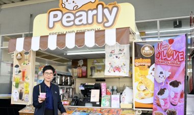 ร้านชานม Pearly สลัดภาพร้านลับในปั๊ม พลิกโฉมใหญ่รอบ 13 ปี ส่ง "น้องเพิร์ลลี่" ปักหมุดแลนด์มาร์คเสริฟความสดชื่นทั่วไทย