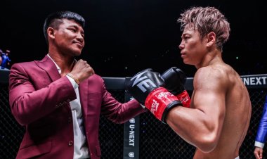 เดือดข้ามโลก! “รถถัง” รีแมตช์ “ทาเครุ” ชิงเข็มขัดคิกบ็อกซิ่ง รุ่นฟลายเวต เฉพาะกาล ศึก ONE Samurai นัดปฐมฤกษ์ ที่ญี่ปุ่น