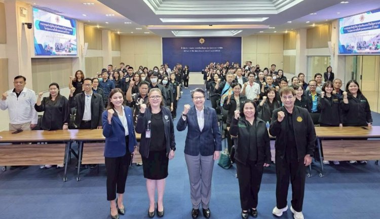 ป.ป.ส. ผนึกกำลังภาคีแรงงาน ยกระดับมาตรฐานสถานประกอบการ ป้องกันยาเสพติดเชิงรุก ตามนโยบายรัฐบาล