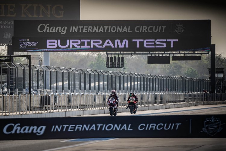 เร็วที่สุดที่เคยมีมา! "เบซเซ็คคี" ผงาด “บุรีรัมย์ เทสต์” ทำสถิติใหม่ทดสอบ โมโตจีพี สนามช้าง