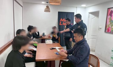 ตม.1 ผนึกกำลัง จัดหางาน ปูพรมตรวจย่านสุทธิสาร-ลาดพร้าว จับต่างด้าวทำงาน 9 ราย รวบหนุ่มเกาหลีแอบทำงานบาร์โฮส