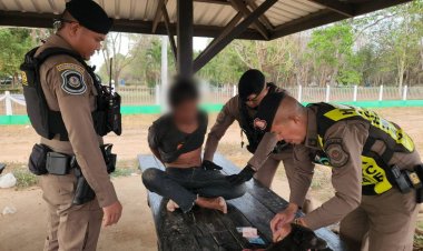 ตำรวจตามรวบหนุ่มแปลกหน้าตีเนียนร่วมวงดื่มสุราก่อนฉกรถหนีกลับบ้าน