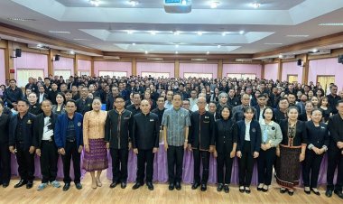 ผู้ว่าฯ ศรีสะเกษเปิดประชุมผู้บริหารท้องถิ่น เร่งขับเคลื่อนงบปี 69 "รับมือภัยแล้ง"ยกระดับประสิทธิภาพท้องถิ่น