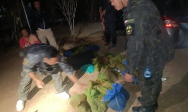สนองนโยบายรัฐบาล "สบอ.1 ปราจีนบุรี"ระดมล้างบางแก๊งค้าลิงแสมข้ามชาติยึดของกกลาง 38 ตัว