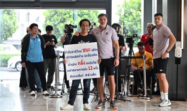 23 แข้งทีมชาติไทย รายงานตัวเตรียมชี้ชะตาดวลเติร์กฯ, "ฮัดสัน" หวังดึงศักยภาพนักเตะให้พร้อมที่สุดก่อนลุย