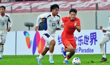 ทีมชาติไทย U23 เสมอ จีน U23 2-2 ประเดิมศึก CFA Youth Tournament Xi'an