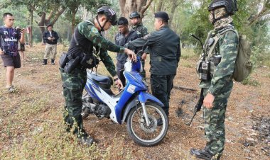 ตชด.346 สกัดจับหนุ่มเมียนมาขโมยจยย.ส่งขายข้ามแดนคันละ 8 พันบาท