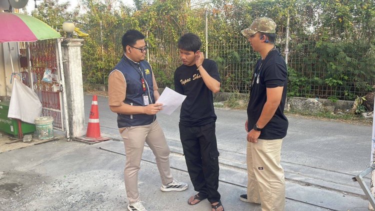 รวบหนุ่มตกงานรับจ้างเปิด "บัญชีม้า" หลอกเหยื่อทำงานเสริม สูญเงินกว่า 3 แสน