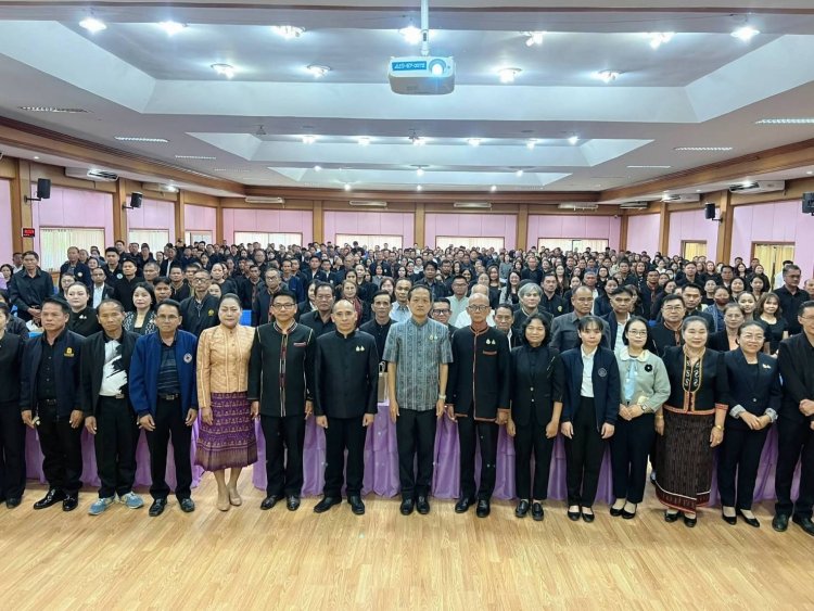 ผู้ว่าฯ ศรีสะเกษเปิดประชุมผู้บริหารท้องถิ่น เร่งขับเคลื่อนงบปี 69 "รับมือภัยแล้ง"ยกระดับประสิทธิภาพท้องถิ่น