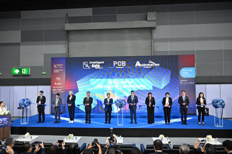 Intelligent Asia Thailand 2026 เปิดศักราชใหม่ของการผลิตอัจฉริยะและชิ้นส่วนอิเล็กทรอนิกส์ เชื่อมต่อไทยสู่การแข่งขันระดับสากล